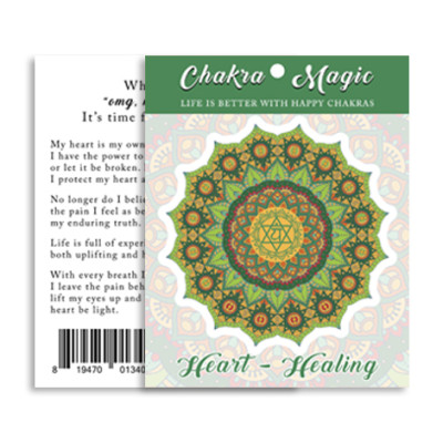 Chakra Magic Healing Sticker - 6 Pack